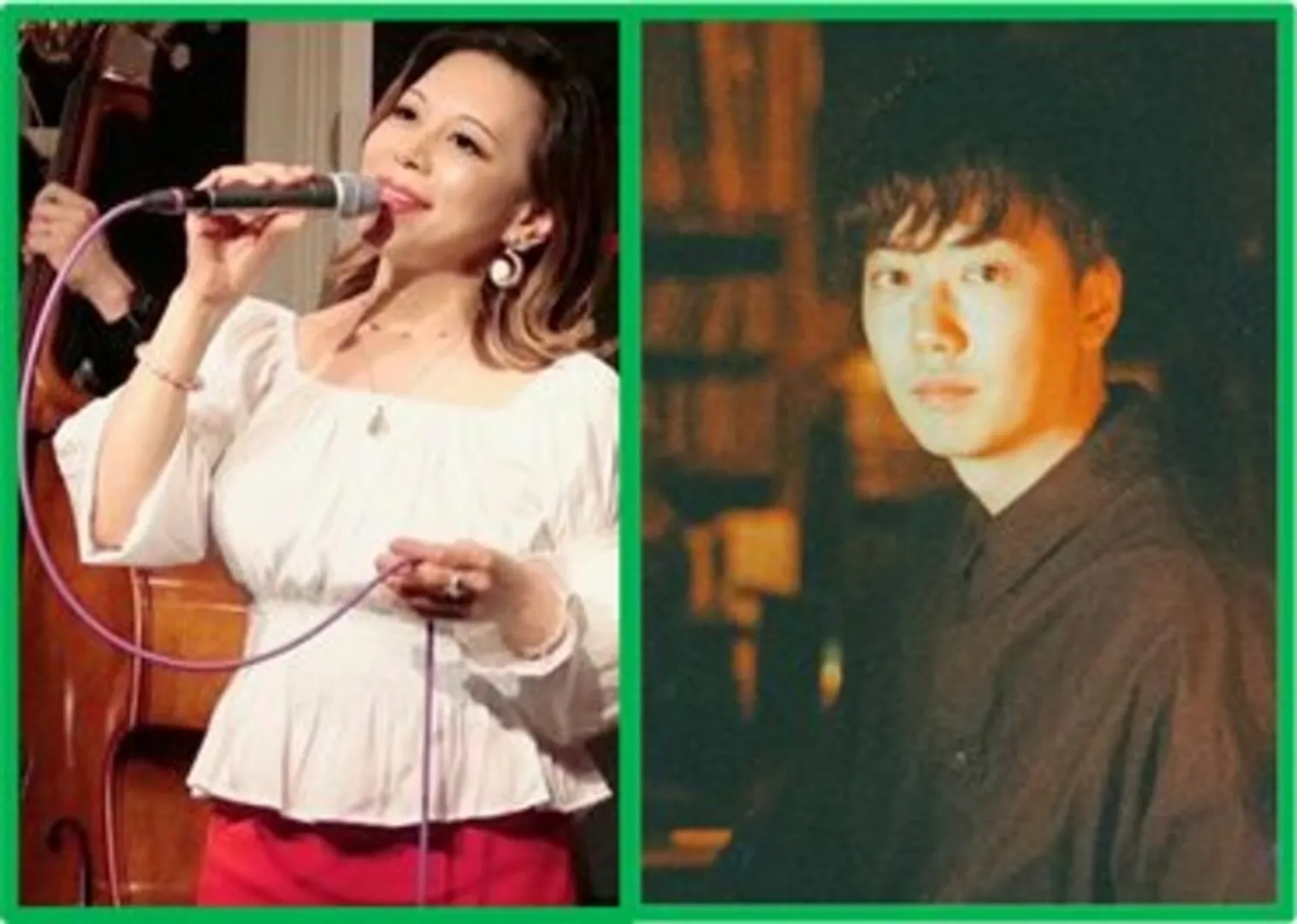 彩木香里（voc）、小室響（ pf）