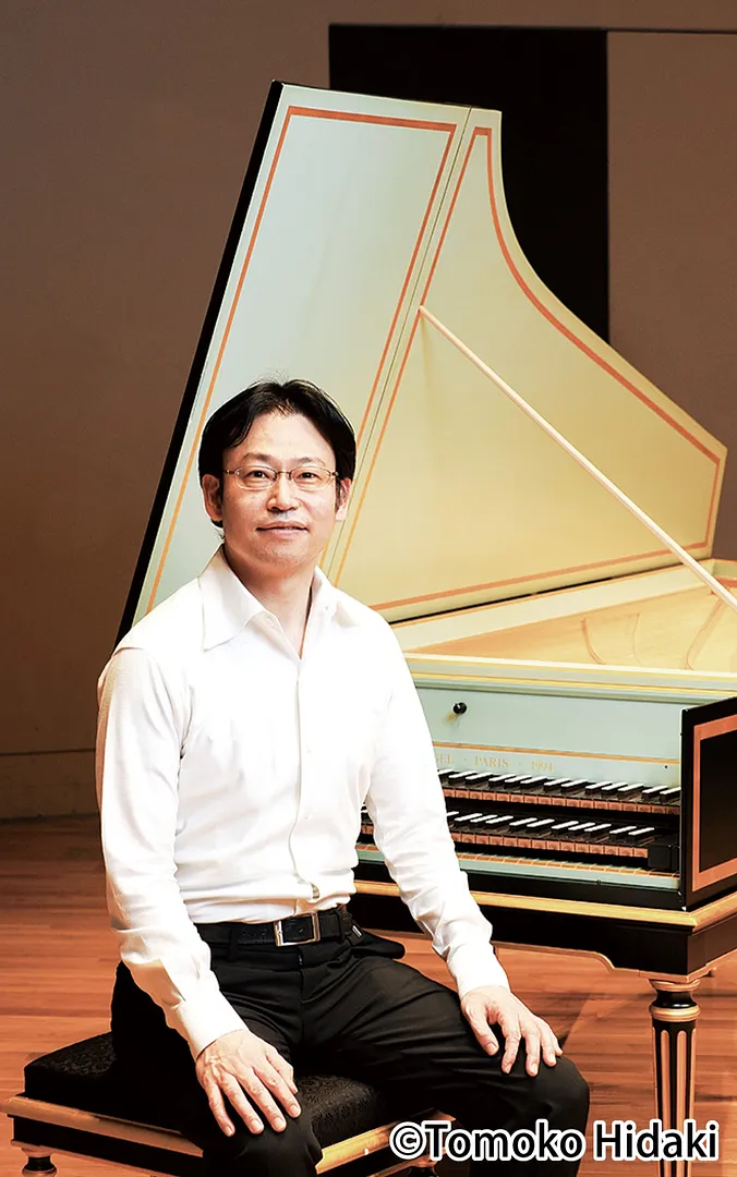 大塚さんとチェンバロ