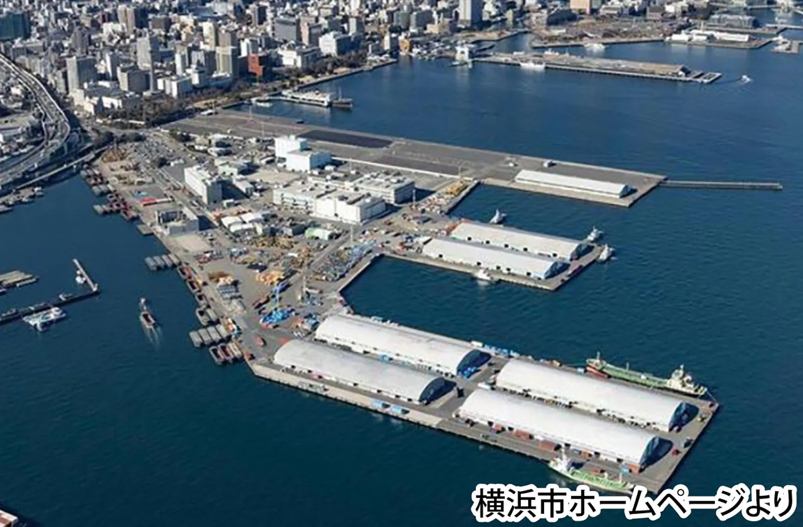 47ヘクタールの山下ふ頭