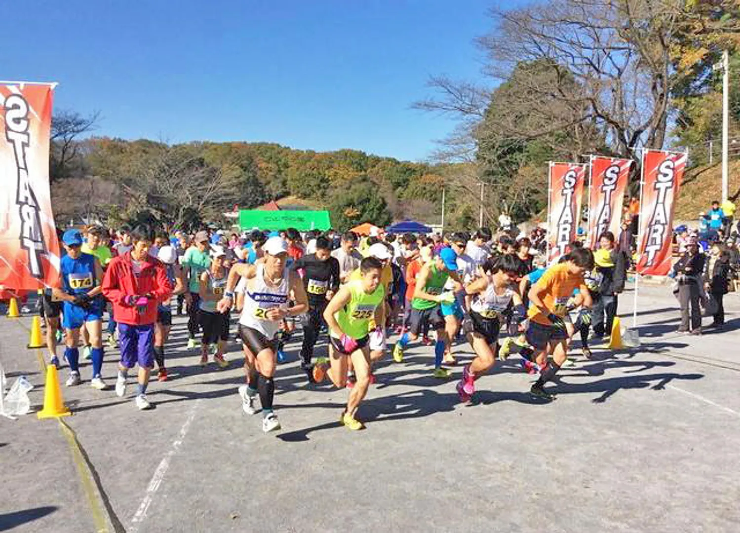 前回大会のスタート時の様子