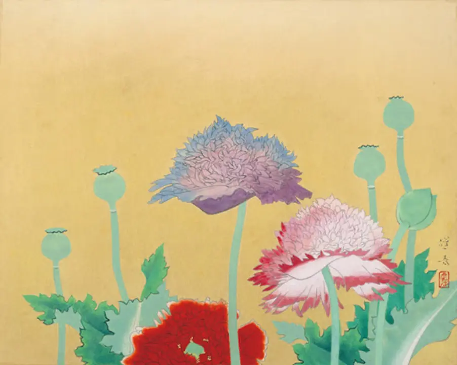 山口蓬春《計志》昭和25年（1950）山口蓬春記念館　※後期のみ