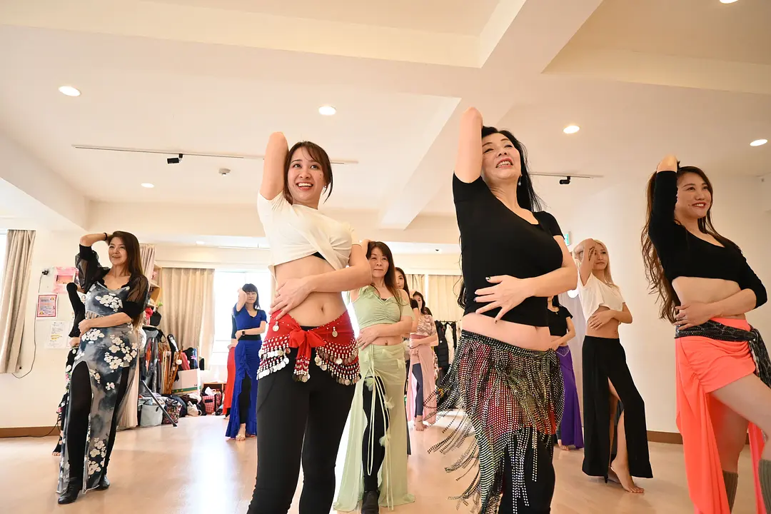 ベリーダンス躍る楽しさ