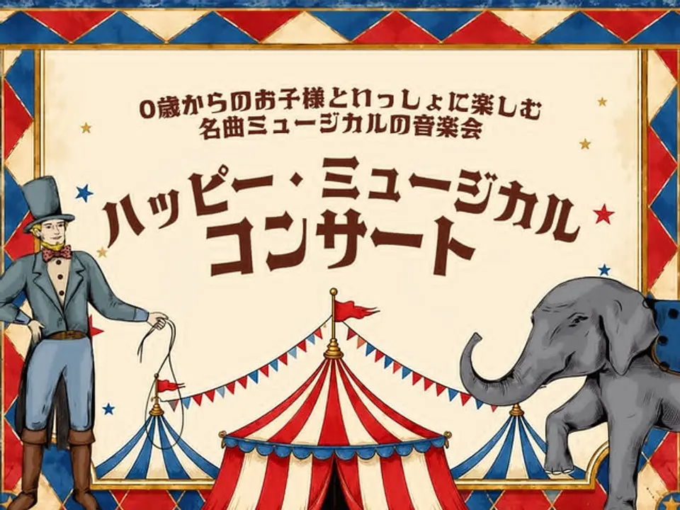 赤ちゃんのコンサートデビューにぴったり！
