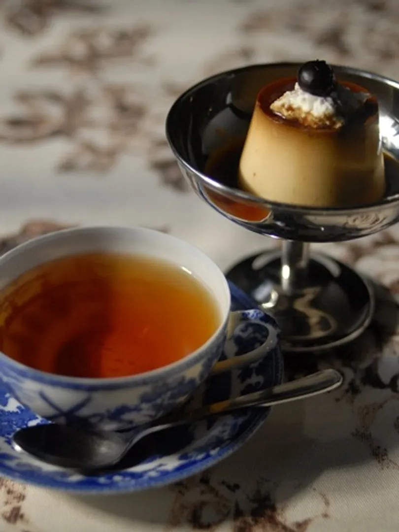 プリンセット紅茶付き