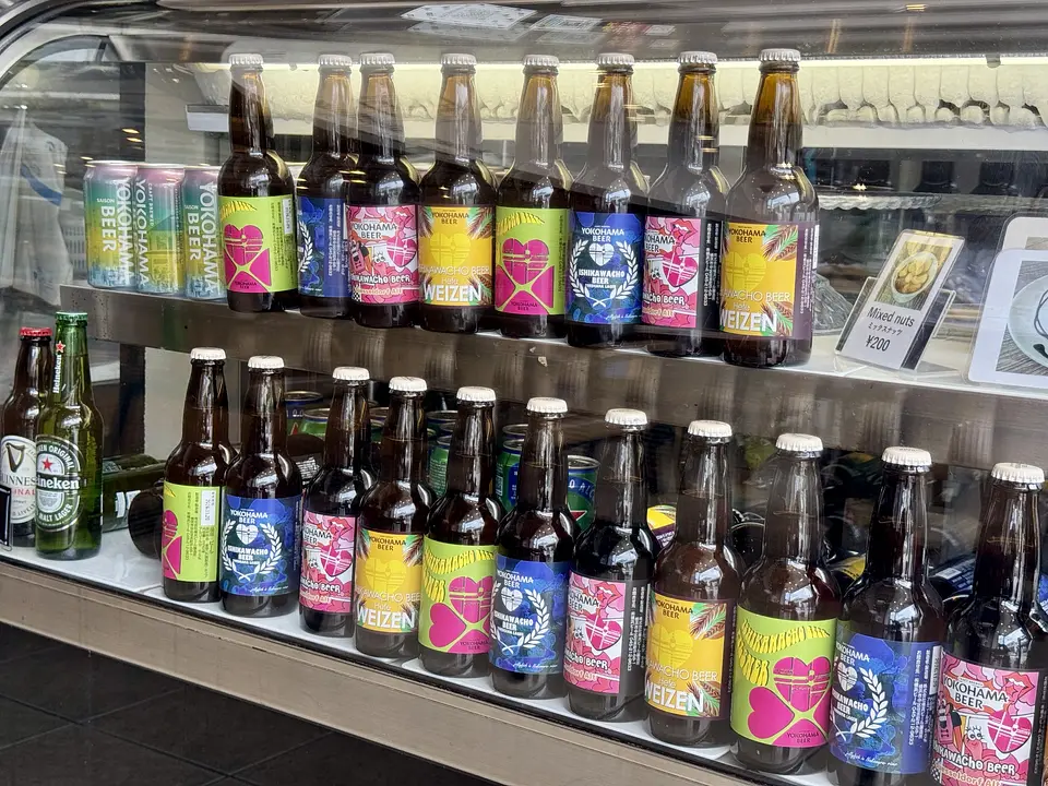 yokohama-market-terrace-cafe-ishikawacho-beer