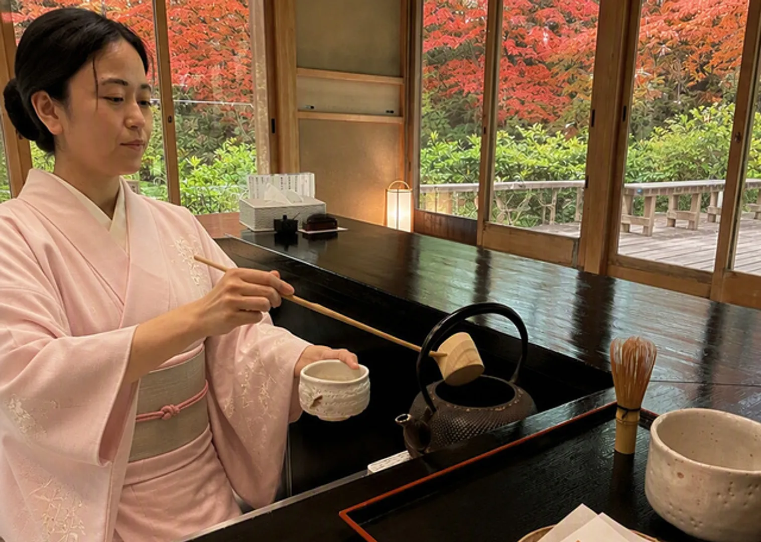 学芸員解説付き はじめての茶道体験