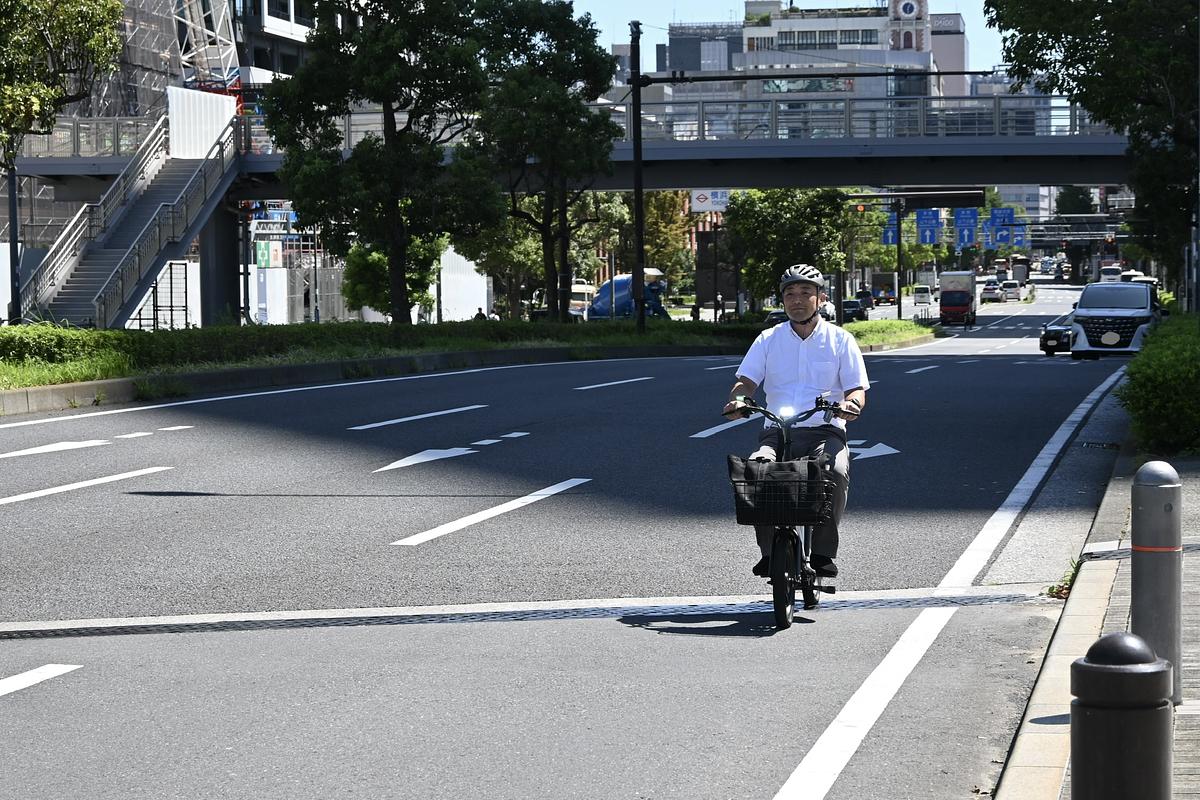 車道走行モード