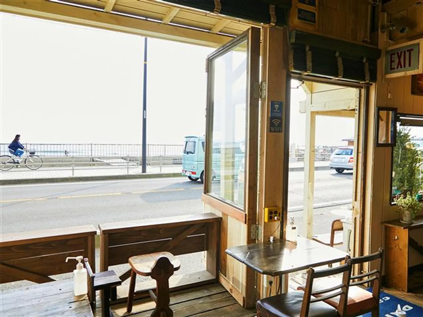 海はすぐそこの抜群のロケーション