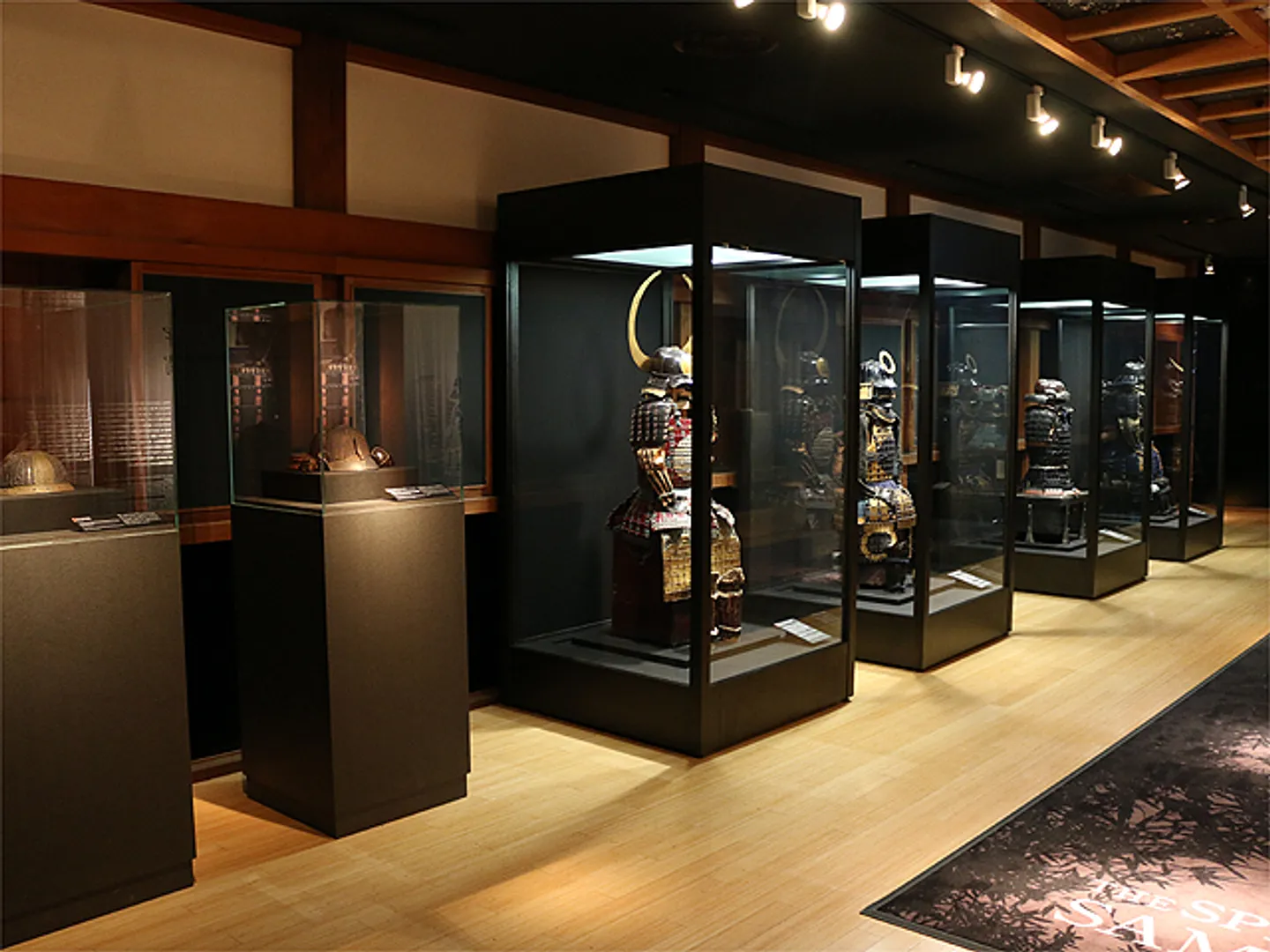 常盤木門SAMURAI館展示風景