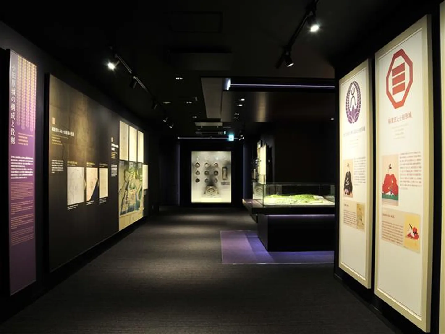 天守閣の展示