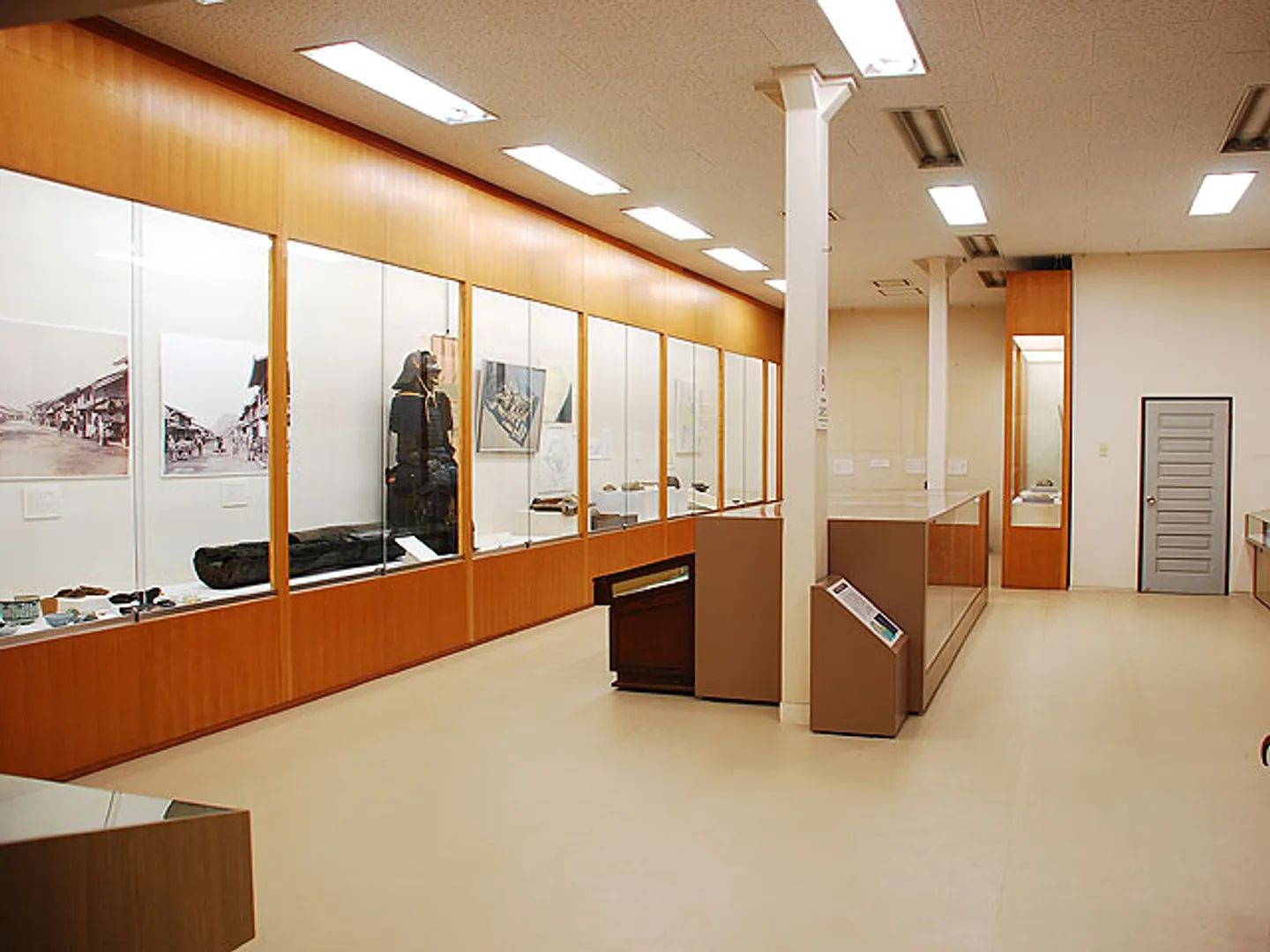 展示室内