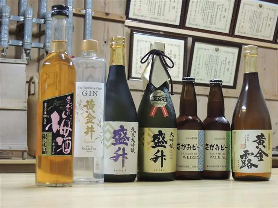日本酒をはじめとした代表商品