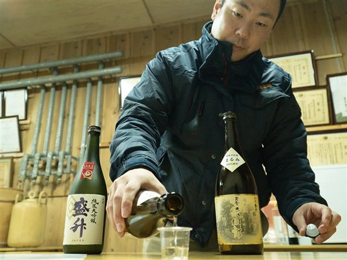 日本酒製造蔵 見学・試飲