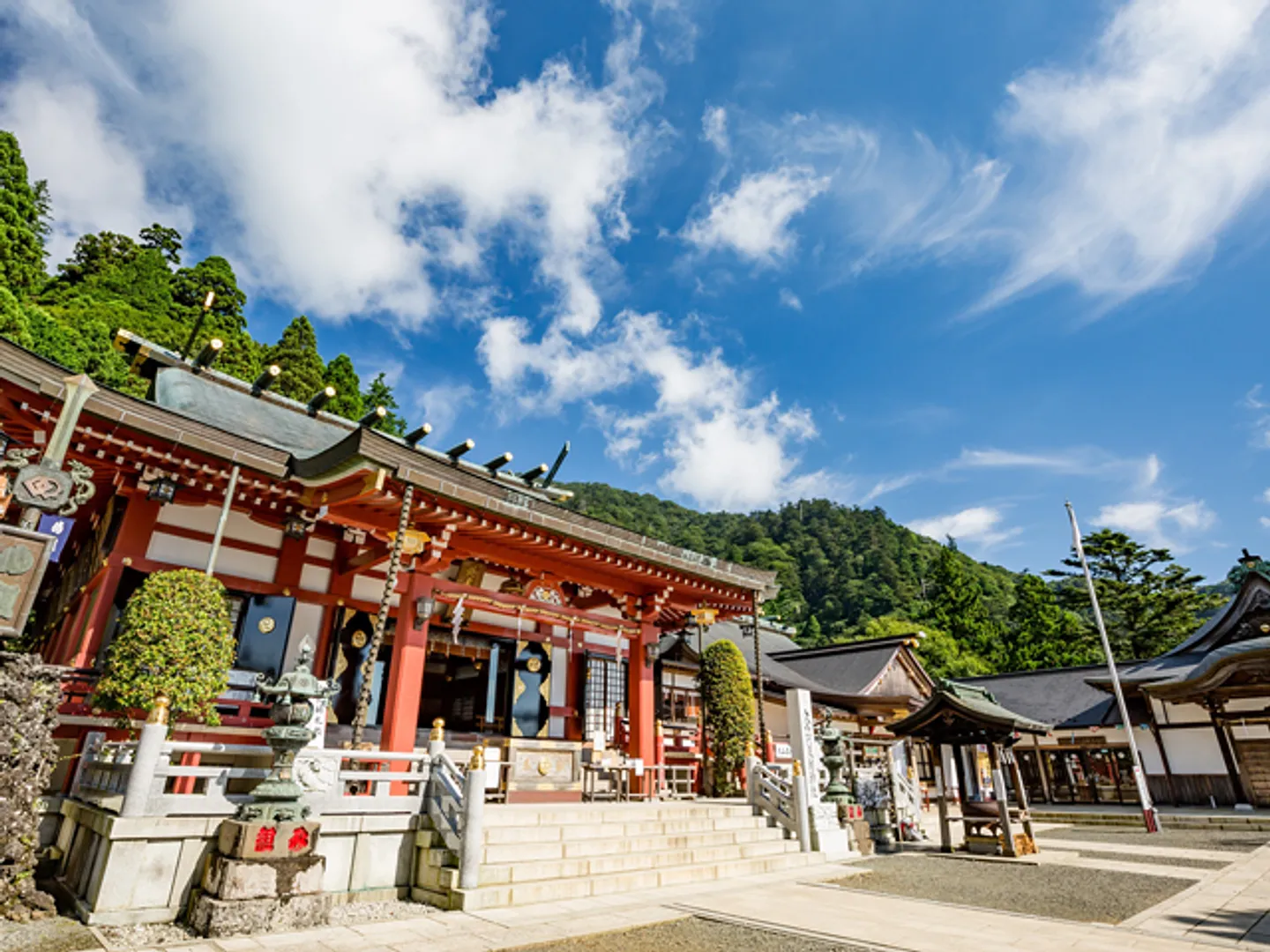 大山阿夫利神社 下社拝殿