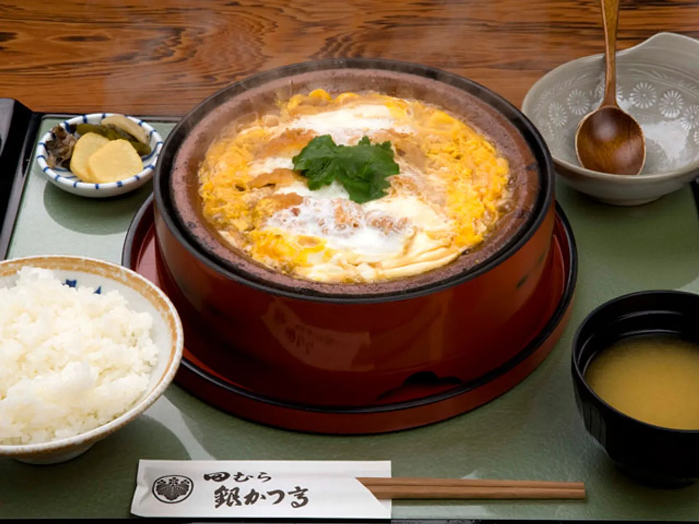 豆腐かつ煮定食