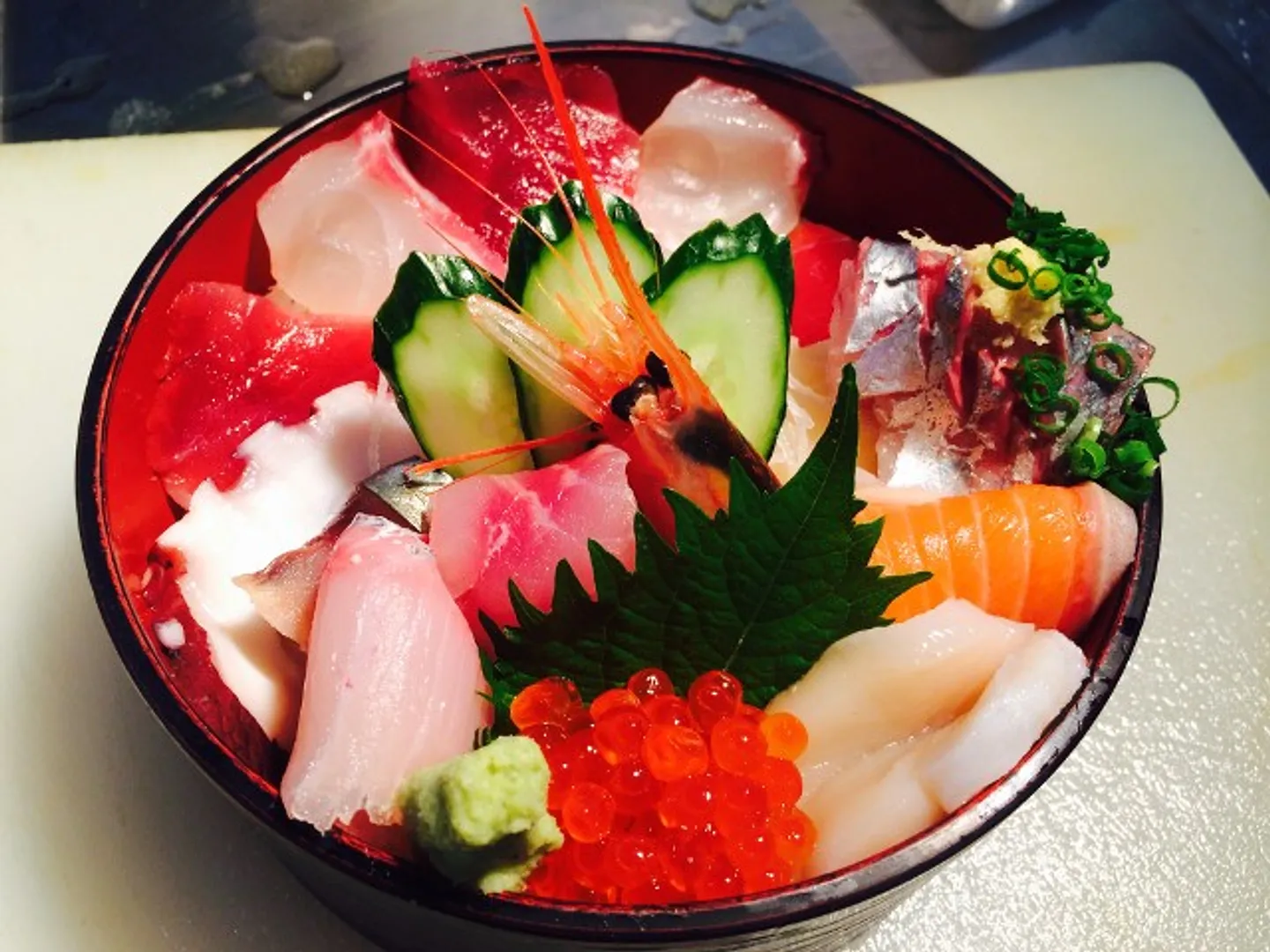 海鮮丼
