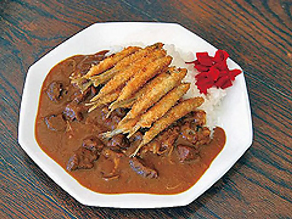 ワカサギカレー