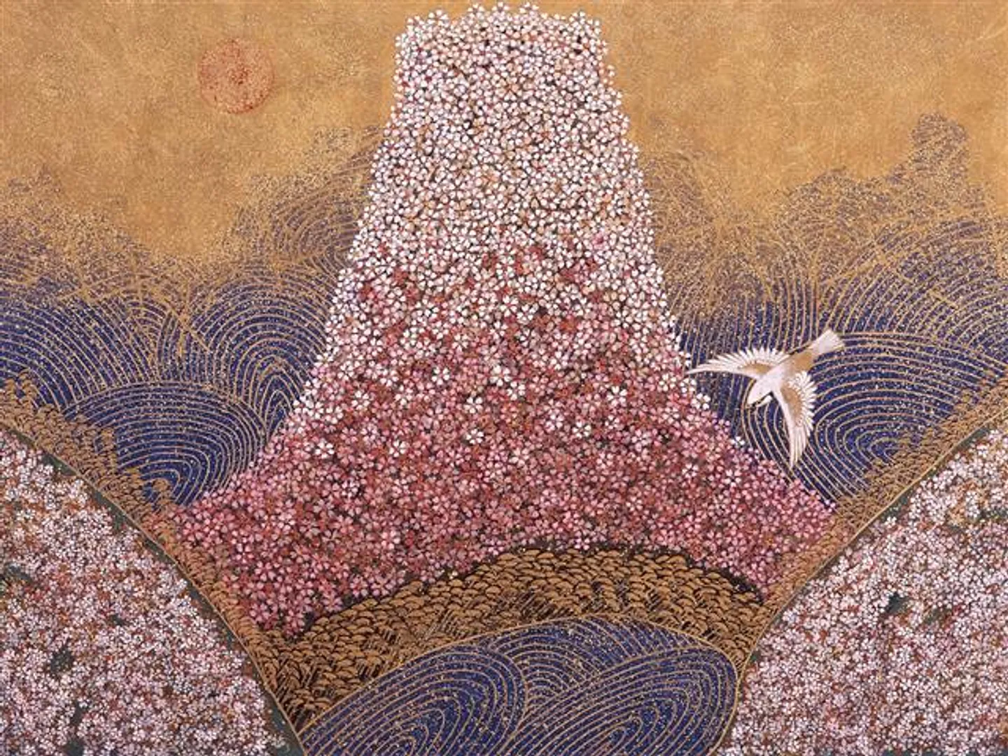 平松礼二『花富士海図』