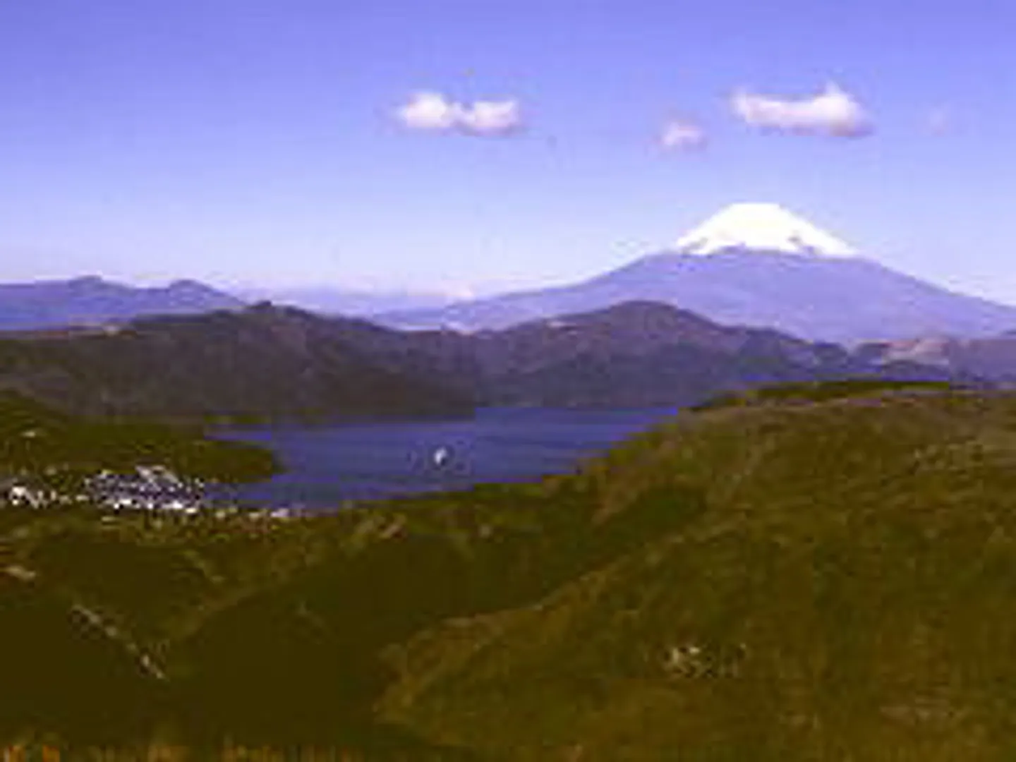 大観山から見る富士山