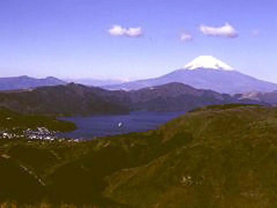 大観山から見る富士山