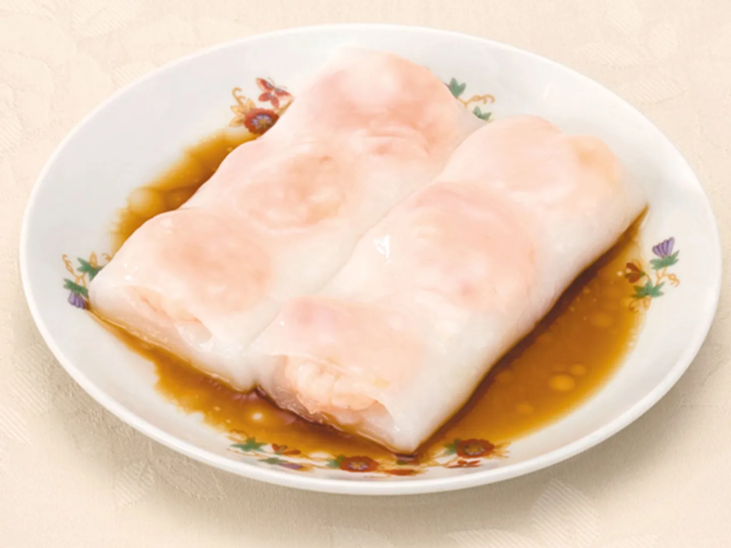 飲茶フロアでは点心を作る調理風景が見られる