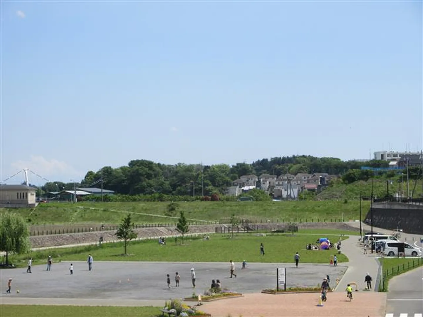 今田遊水地 草の広場
