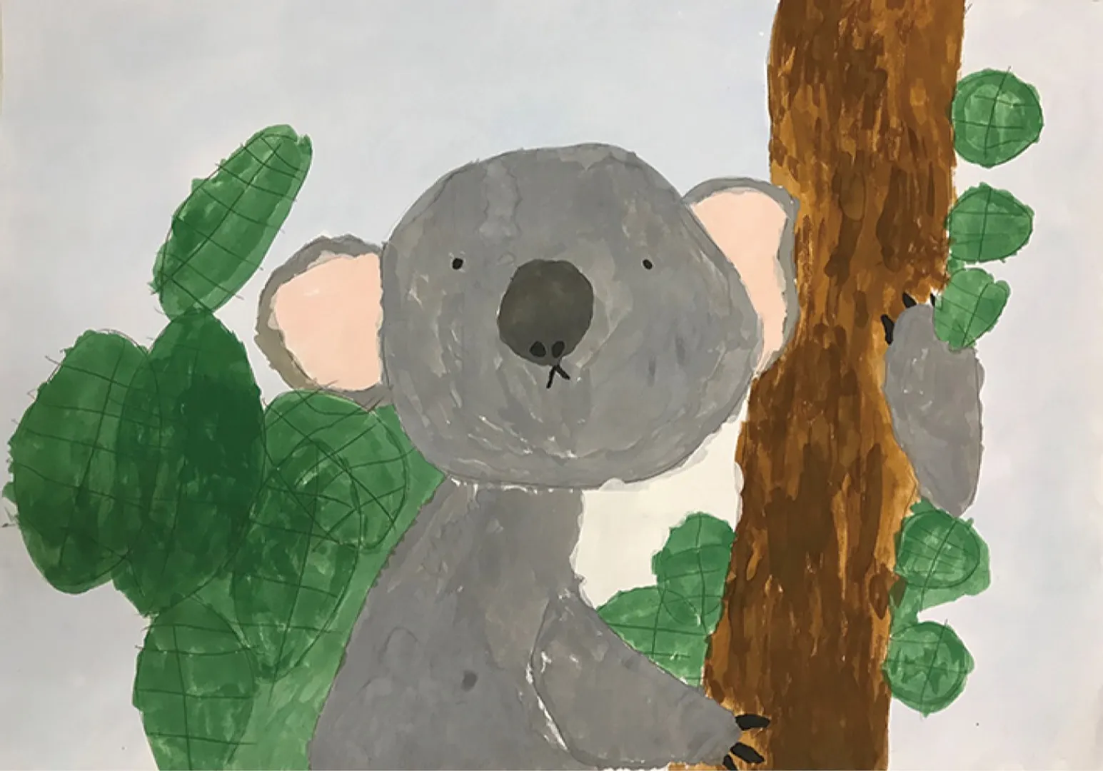 昨年度の市緑の協会理事長賞の作品（小学生・幼児部門、同協会提供）