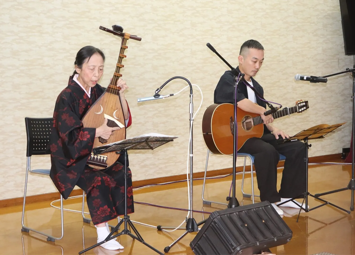 演奏会の様子＝鈴木敏夫さん提供