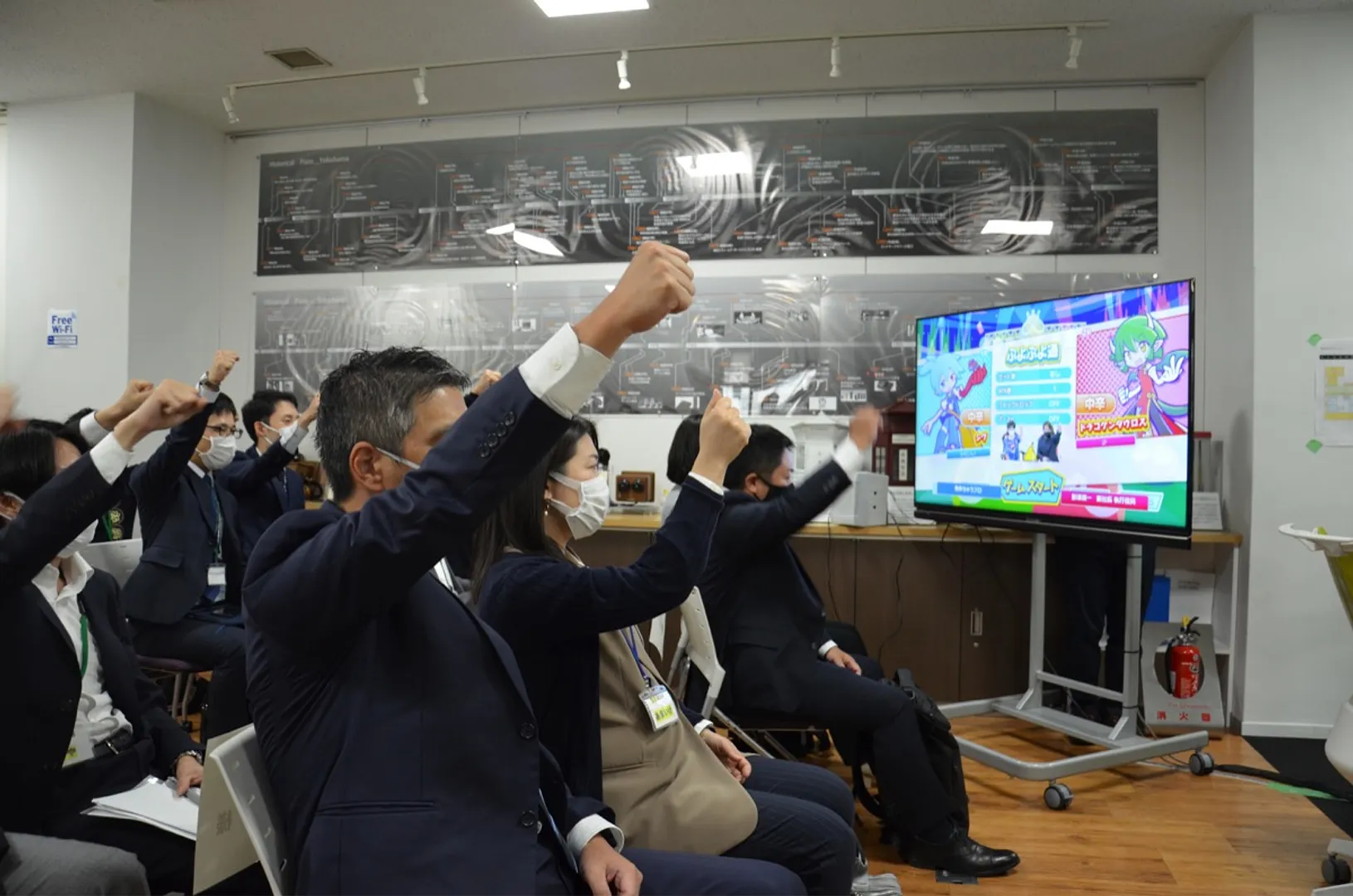 熱戦が繰り広げられ、会場は大いに盛り上がっていた