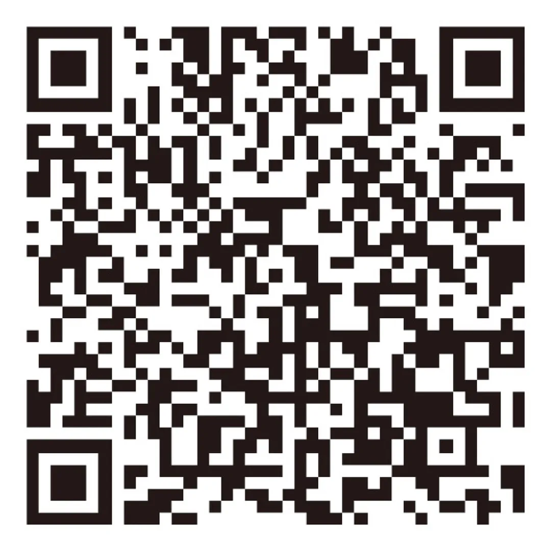 専用フォームにつながる二次元コード