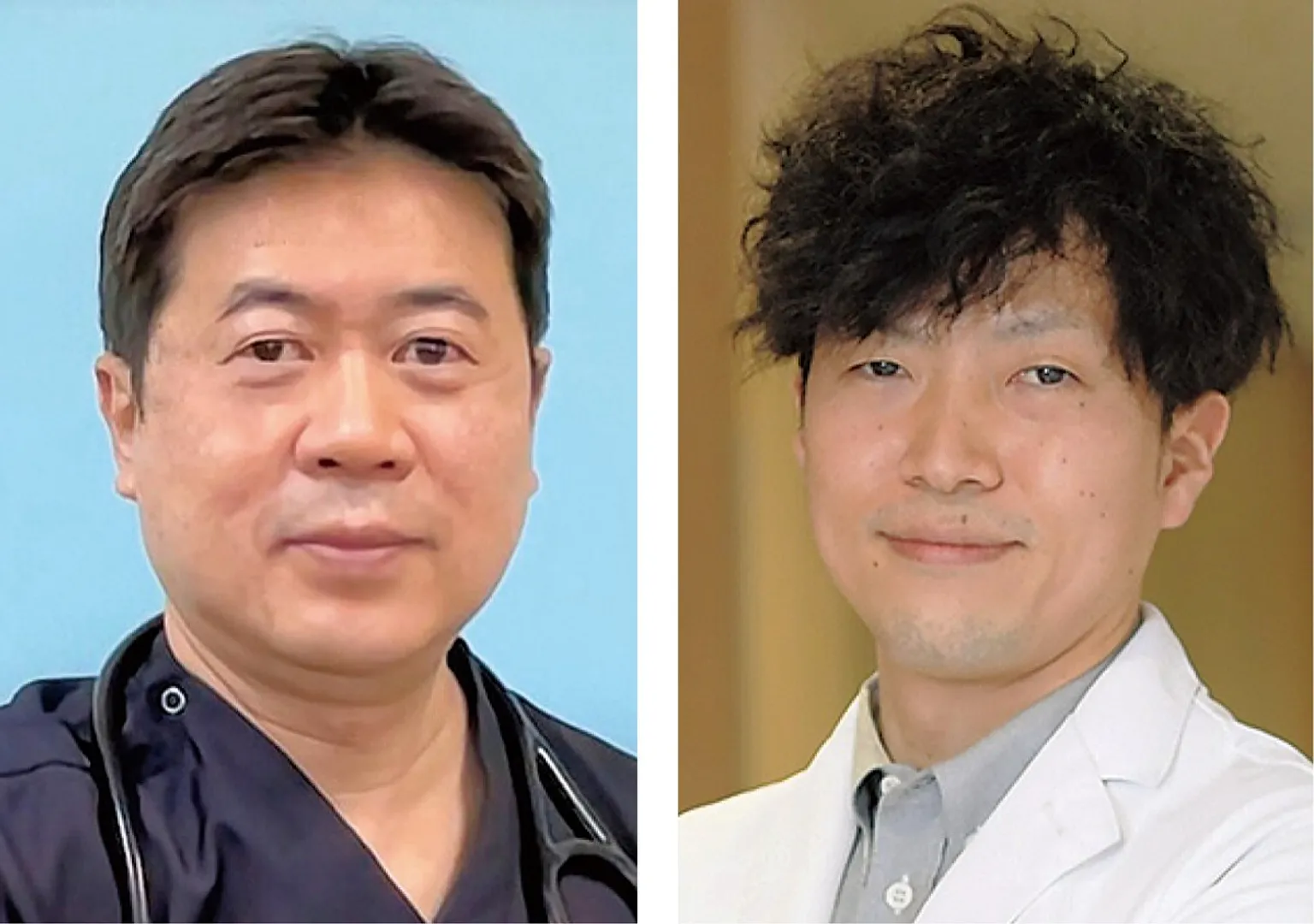 講師の大岩医師（左）と北島医師