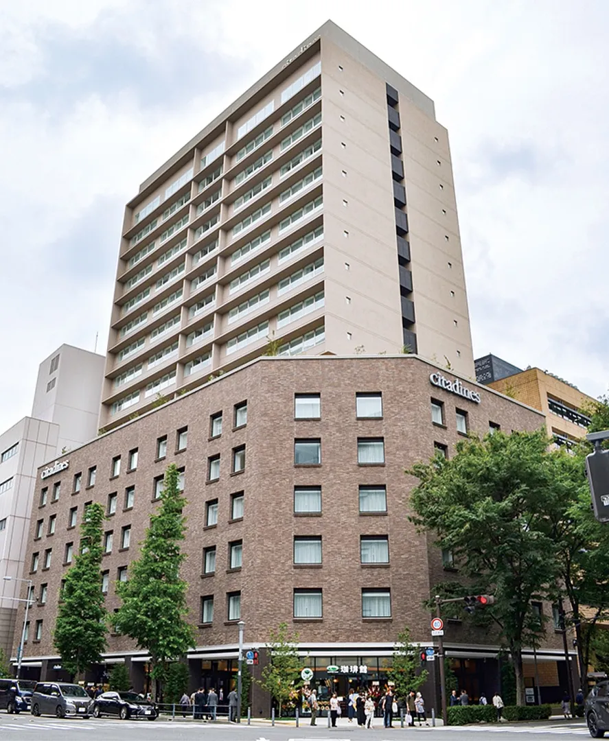 大さん橋入口交差点そばにオープンした「シタディーンハーバーフロント横浜」