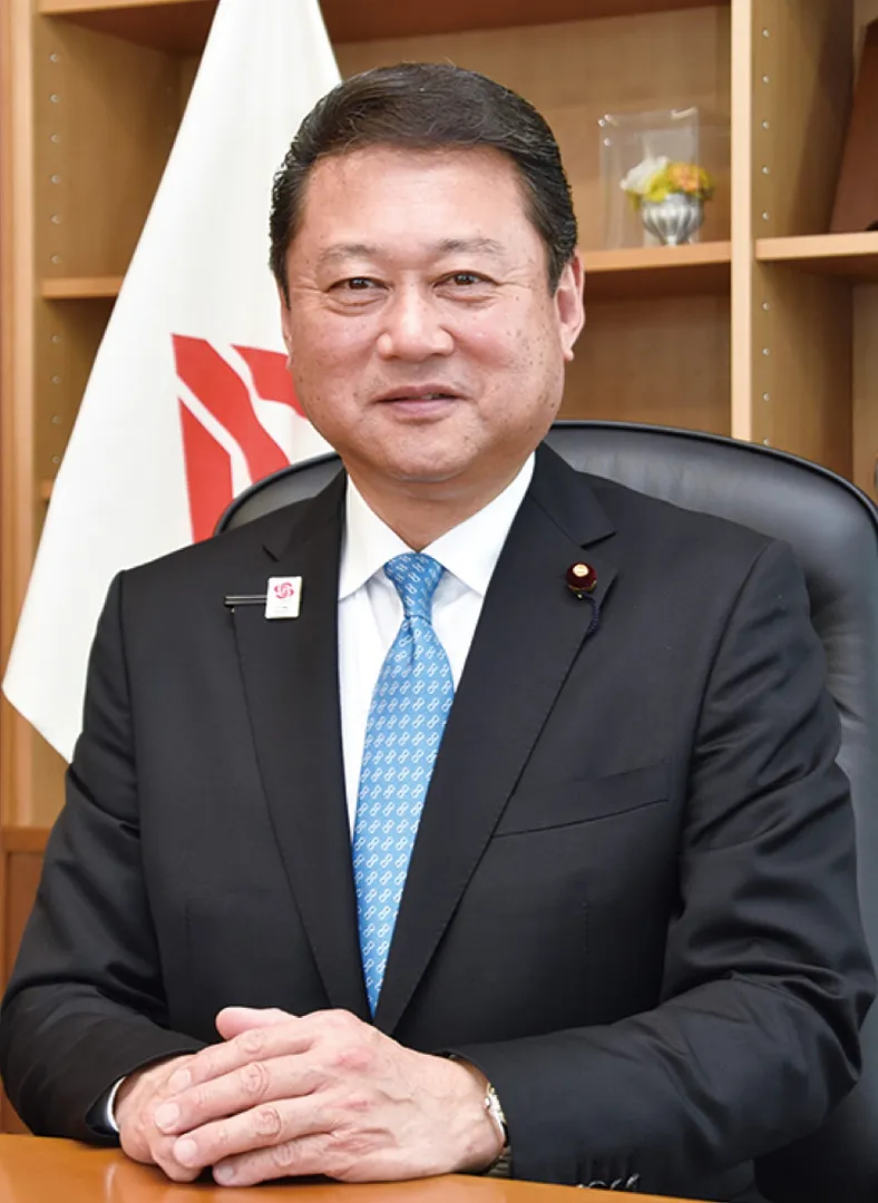 執務室の瀬之間議長