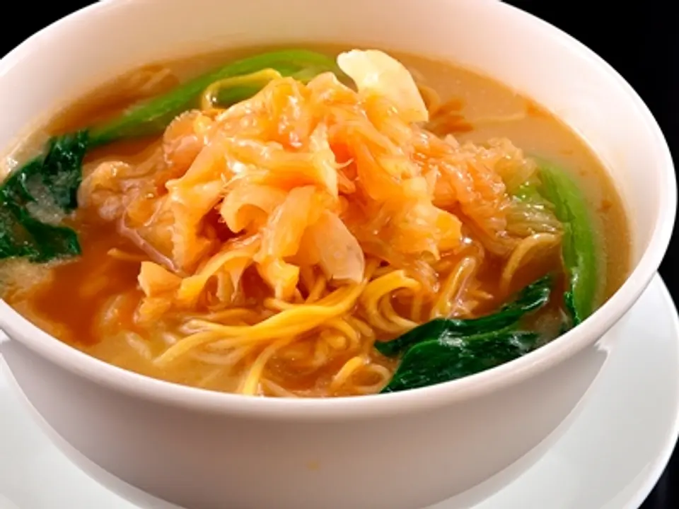 フカヒレ姿入りあんかけ麺