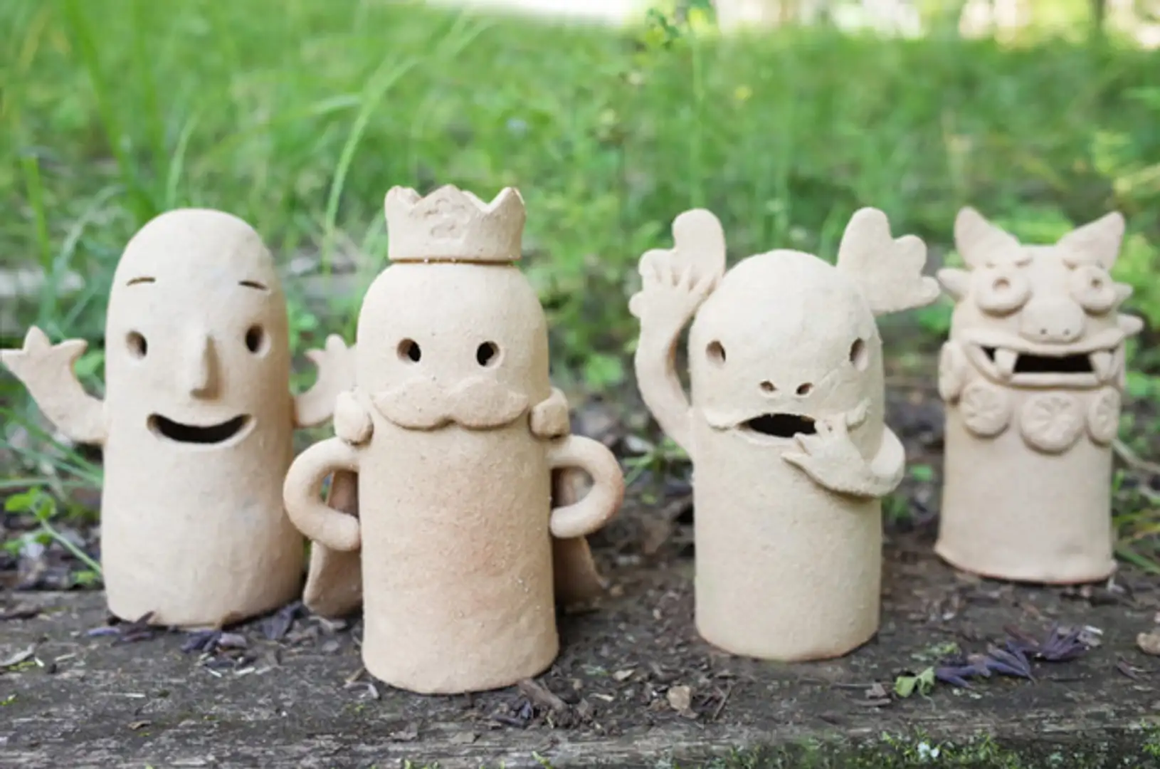 夏休み限定 陶芸 手びねり「The・はにわ」 | イベント一覧 | かながわ