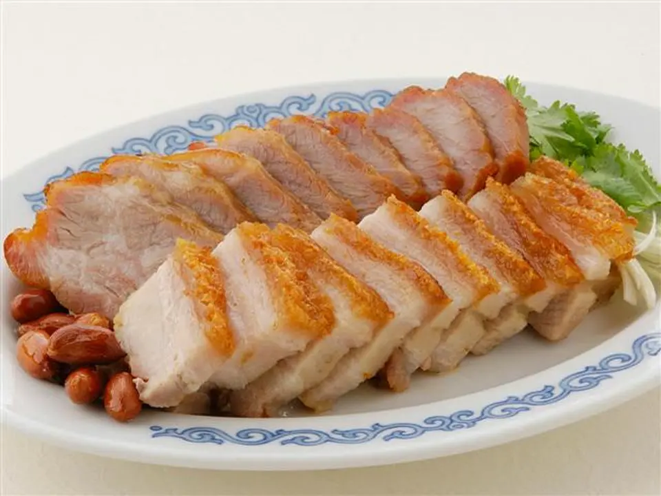 チャーシュー＆皮付き豚バラ肉の焼肉