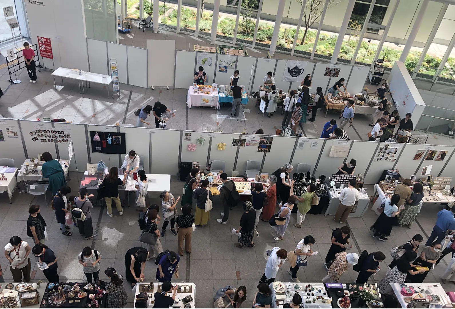 昨年の展示会の様子