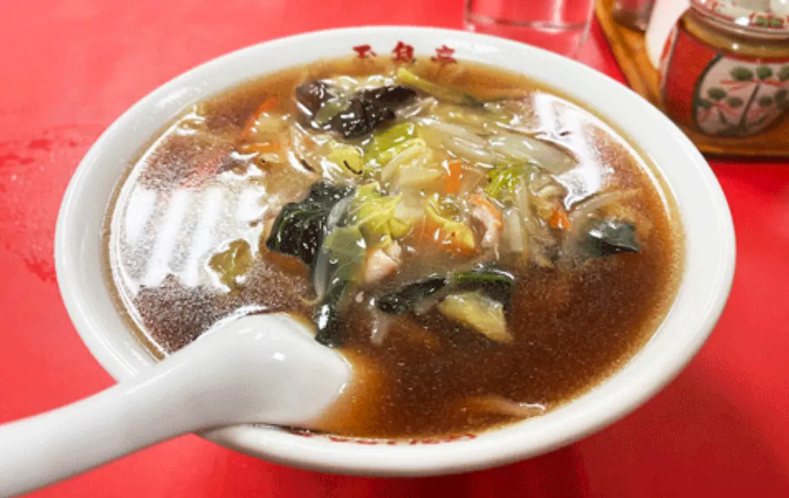 老舗中華料理店「玉泉亭」のサンマーメン