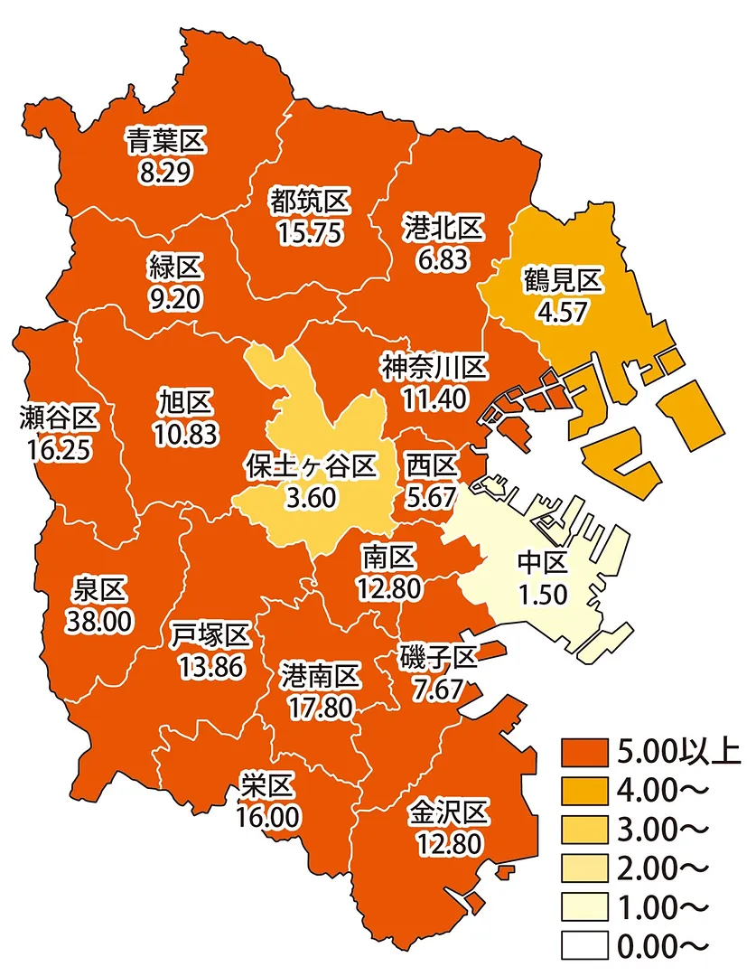 9月23日〜29日の手足口病の患者報告数