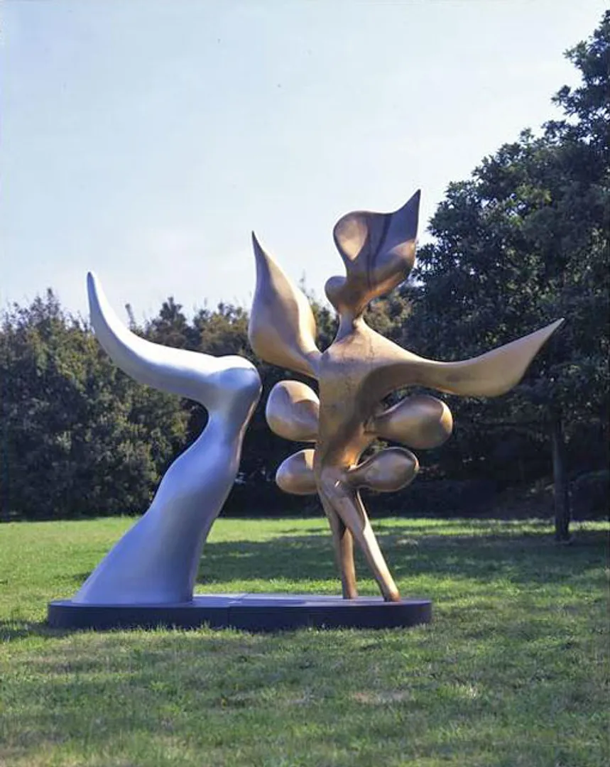 岡本太郎《邂逅》1971年